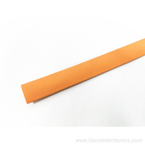 Single wall heat shrinkable tube for wire protection